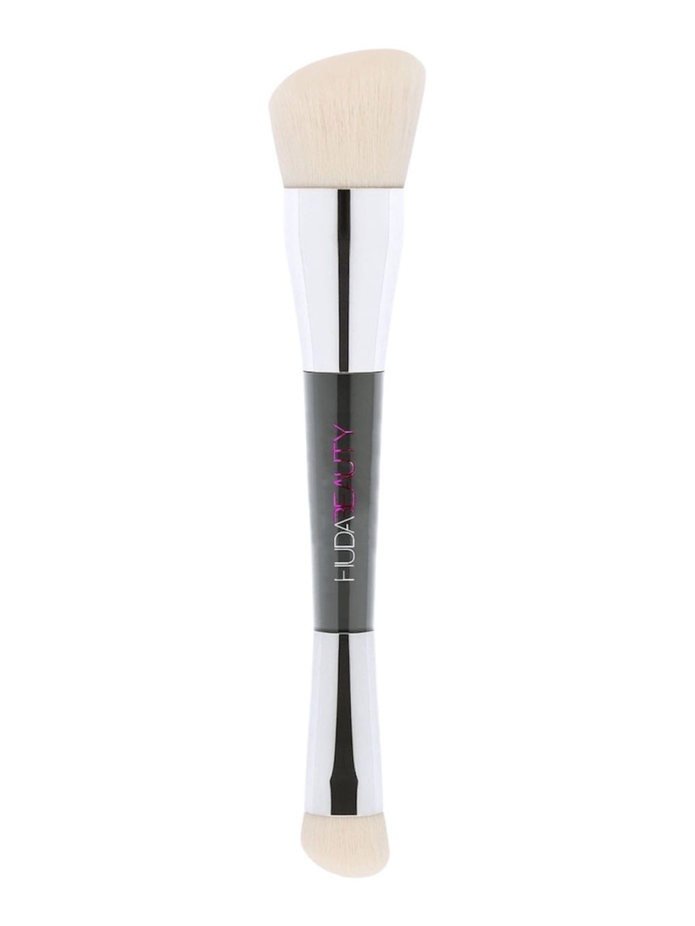 HUDA BEAUTY SCULPT & SHADE DUAL-ENDED CONTOUR & BRONZE COMPLEXION BRUSH - NEW